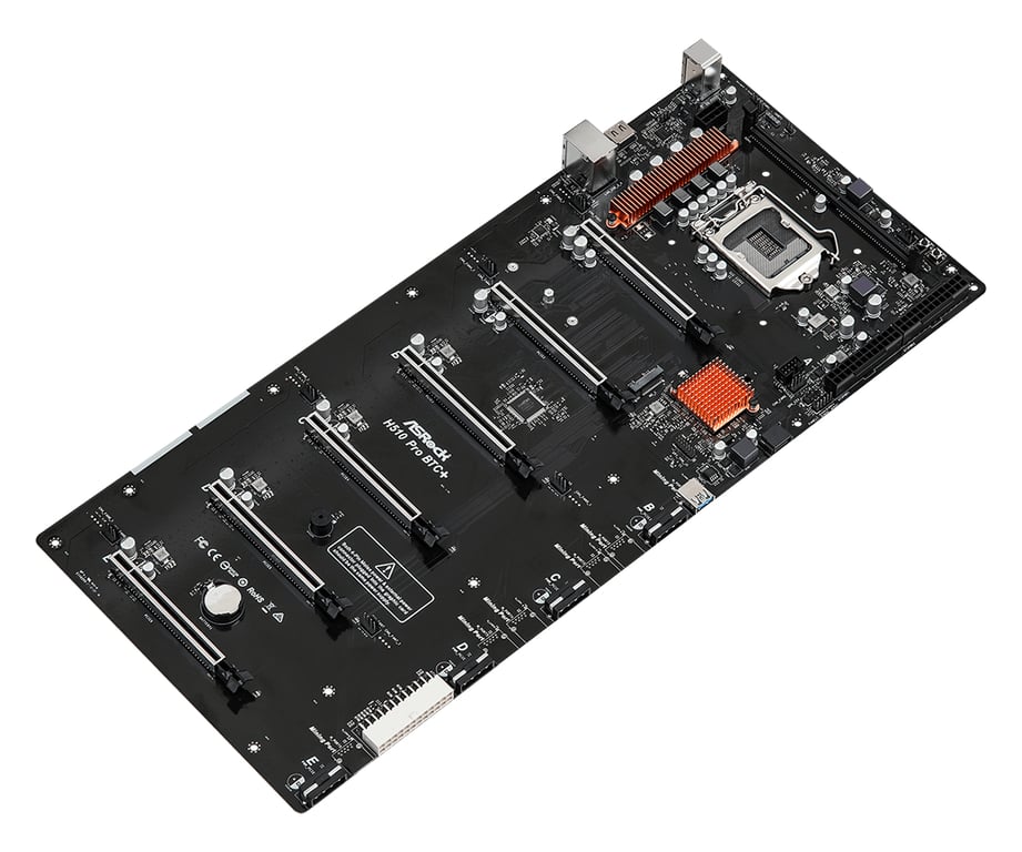ASRock H510 Pro BTC+ - vue 4