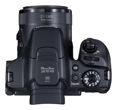 Canon PowerShot SX70 HS 1/2.3'' Cámara puente 20,3 MP CMOS 5184 x 3888 Pixeles Negro