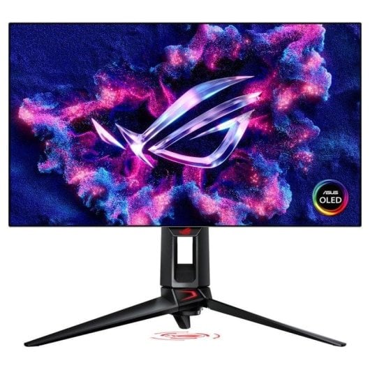 ASUS Moniteur de Jeu ROG Swift OLED PG27AQDP 27 Pouces WOLED 480 Hz 0 03 ms Compatible G Sync® dissipateur Thermique personnalisé OLED Care+ Assistant AI luminosité Uniforme DCI P3 à 99