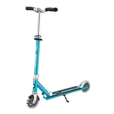 Trottinette Flow Element Lights avec Finition Chromée en Bleu