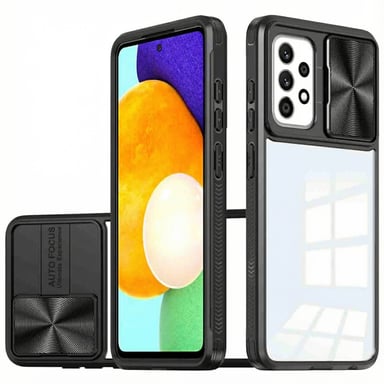 imoshion Coque arrière Camslider pour Samsung Galaxy A52(s) (5G/4G) - Noir
