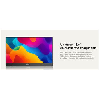 Ecran PC Portable HKC V16 15 6'' Full HD - vue 2