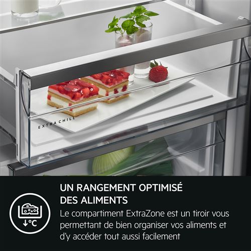 Réfrigérateur Encastrable AEG OSC6M18FDS – 248 L, Dégivrage Automatique - vue 3