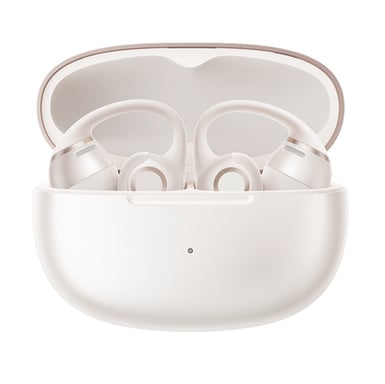 OpenDots 2 - Auriculares inalámbricos de conducción aérea con anillo para la oreja, color blanco