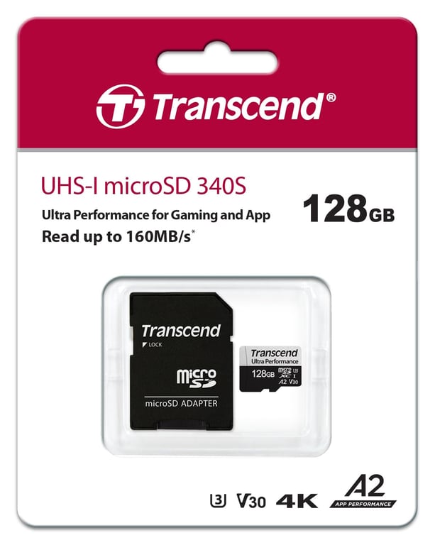 Transcend microSDXC UHS I Classe 10 Neuf - vue 2