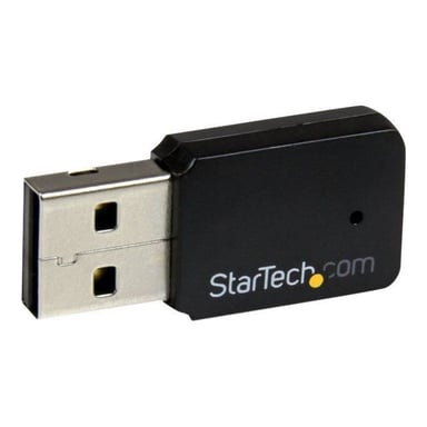 Adaptador de red inalámbrica mini USB 2.0 de doble banda AC600 de StarTech.com - dongle USB WiFi 802.11ac 1T1R (USB433WACDB)