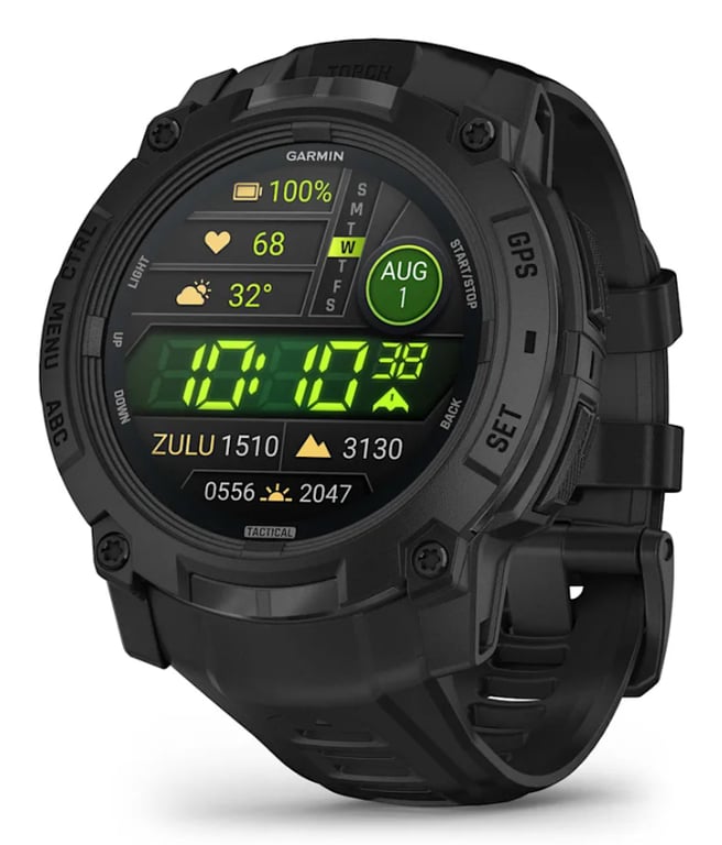 Garmin Instinct 3 Tactical Edition 50mm AMOLED - vue 4