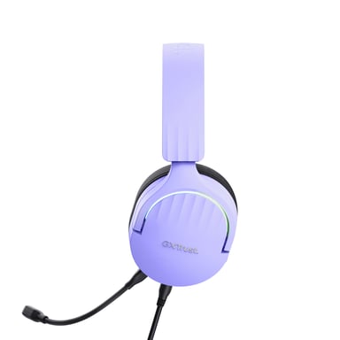 Trust GXT 490P FAYZO Auriculares Alámbrico Diadema Juego USB tipo A Negro, Púrpura