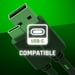 Snakebyte SB916281 cable USB USB 2.0 5 m USB C USB A Negro, Verde