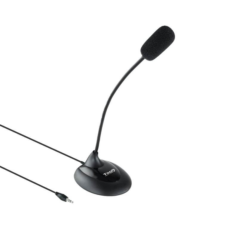 Microphone Flexible TooQ TQMM-213 – Omnidirectionnel, Jack 3,5 mm, 2M