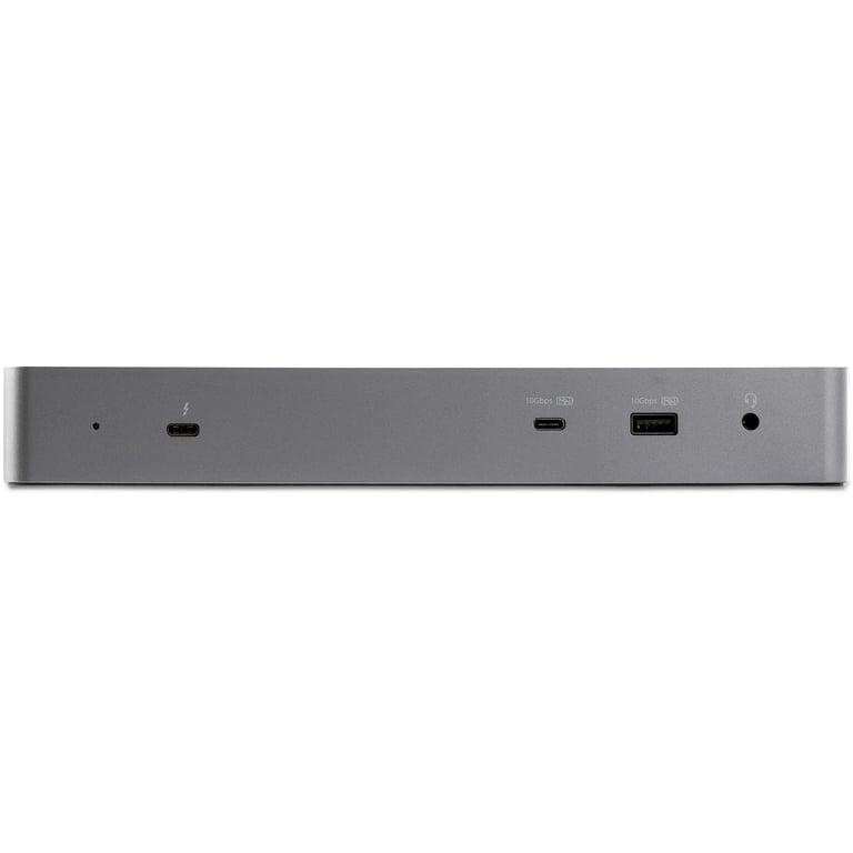 StarTech.com Station d'accueil Thunderbolt 3 double affichage 4K 60 Hz pour PC portable USB C - vue 4