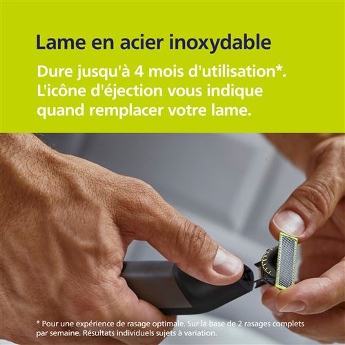 Tondeuse barbe One Blade Pro QP650615 - vue 5