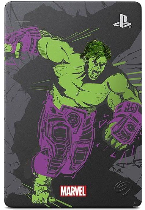 SEAGATE - Disque Dur Externe Gaming PS4 - Marvel Avengers Hulk - 2To - USB 3.0 (STGD2000204)