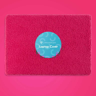 imoshion Teddy Hard Cover pour Apple MacBook Air 15 pouces (2023 / 2024 M3 chip / 2025 M4 chip) - Hot Pink