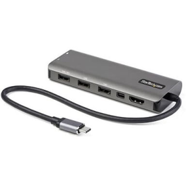 StarTech.com - DKT31CMDPHPD - Adaptador multipuerto USB-C - USB-C a HDMI/mDP 4K 60Hz/PD/Mini Dock 4x 10Gbps