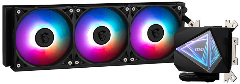 MSI MAG Coreliquid I360 Boitier PC Refroidisseur de liquide tout-en-un 12 cm Noir 1 pièce(s) - Neuf