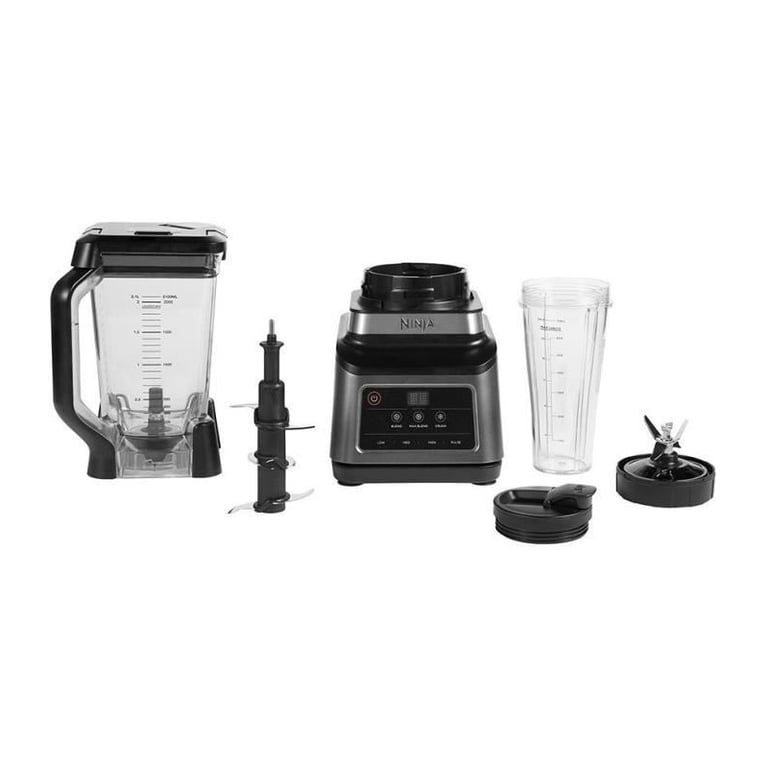 NINJA BN750EU - Blender 2 en 1  - Bol de 2,1 l - Gobelet de 700ml - 1200 W - Noir - Neuf