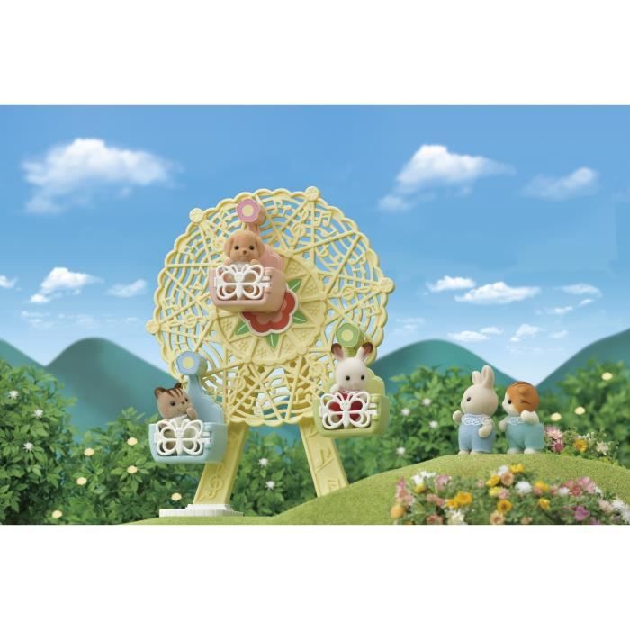 Sylvanian Family 5333 : La grande roue et Milo le bébé caniche Epoch d'enfance - vue 6