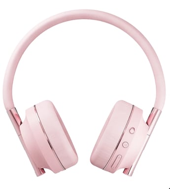 Happy Plugs PLAY Casque Avec fil &sans fil Arceau USB Type-C Bluetooth Rose doré