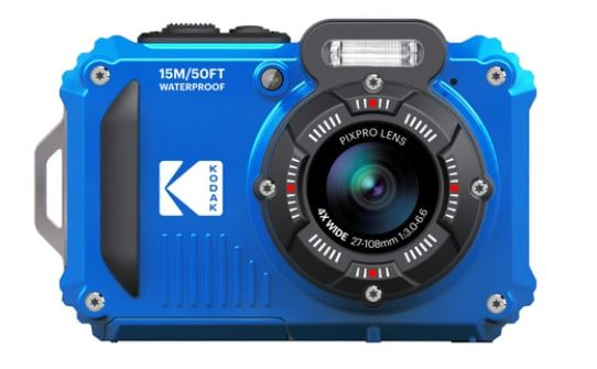 Kodak PIXPRO WPZ2 1/2.3'' Appareil-photo compact 16,76 MP BSI CMOS 4608 x 3456 pixels Bleu