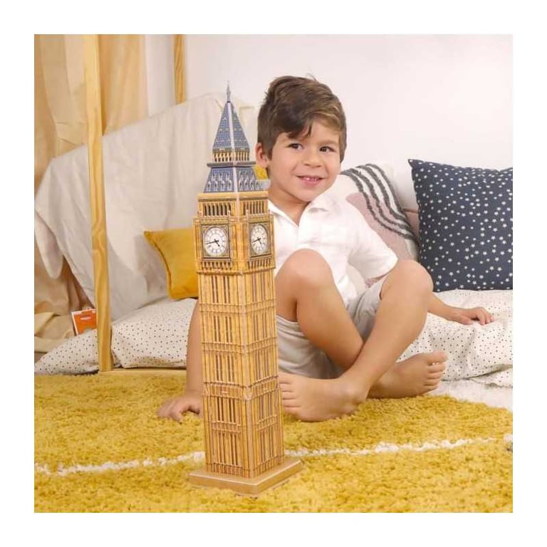 Puzzle 3D EXPLORA Big Ben 44 pièces Dès Facile à assembler - vue 4