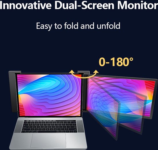 Lipa S14 14 pouces moniteur portable Également pour Windows et MacOS Écran supplémentaire pour ordinateur portable Écran portable Neuf - vue 2