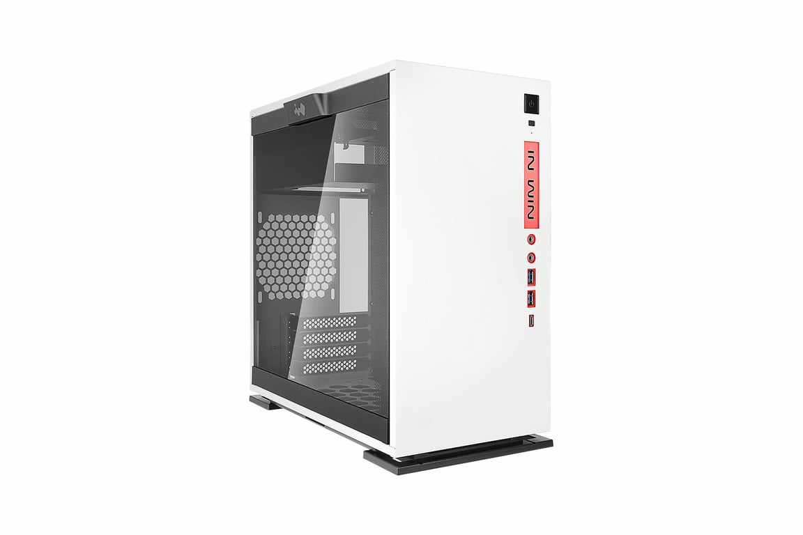 IN WIN Tour micro ATX panneau latéral fenêtré pas d'alimentation ATX12V USBAudio - vue 2