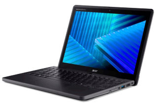 Acer TravelMate TMB312RN-31-TCO-C1WS Intel® N N150 Híbrido (2-en-1) 31 cm (12.2'') Pantalla táctil WUXGA 8 GB LPDDR5-SDRAM 256 GB SSD Wi-Fi 6E (802.11ax) Windows 11 Pro Alemán Negro