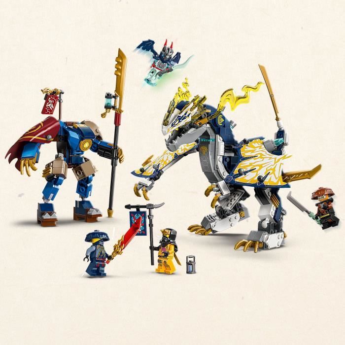 NINJAGO 71843 Le Robot Dragonnier De Rogue - Jeu De Construction Pour Garçon 8 Ans - Neuf