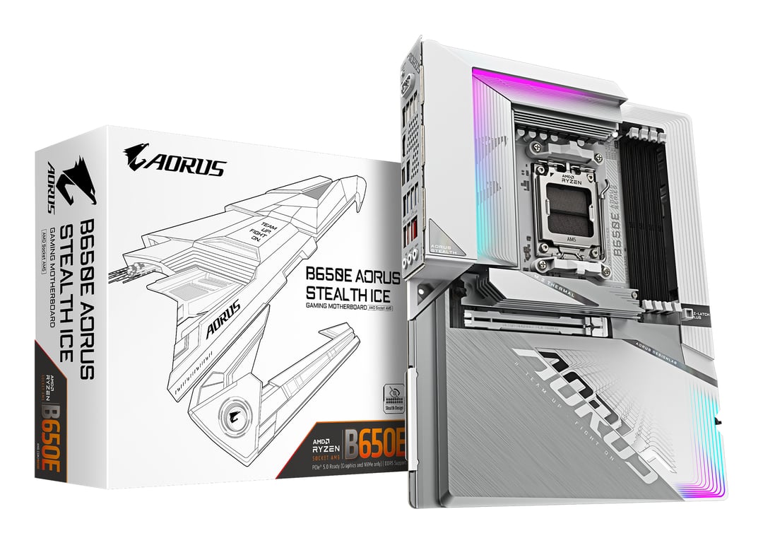 Gigabyte B650E AORUS STEALTH ICE