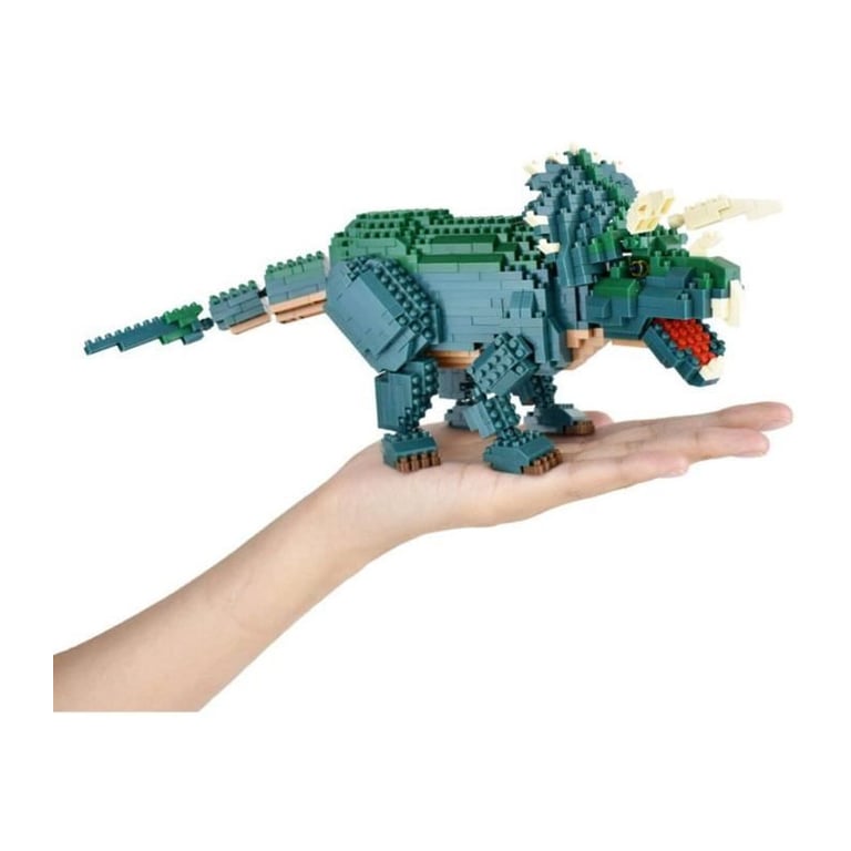 BANDAI NANOBLOCK Triceratops Deluxe 930 pcs - vue 3