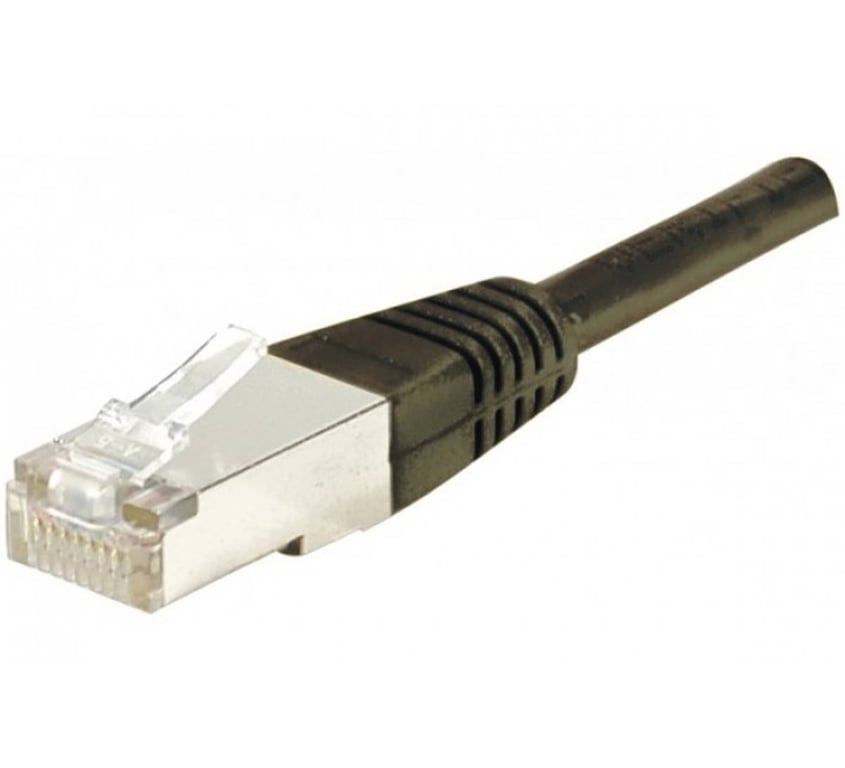 Mcl Cordon de brassage - RJ45 CAT 6 F/UTP - 2 m Noir - vue 5
