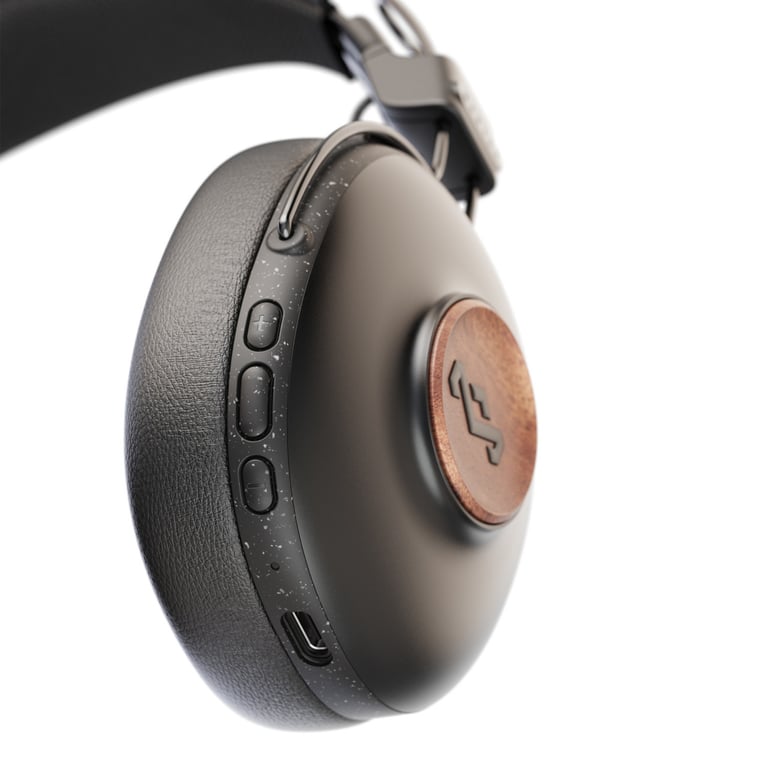 The House Of Marley POSITIVE VIBRATION FREQUENCY Casque Avec fil &sans fil Arceau AppelsMusique Micro USB Bluetooth Cuivre Or Neuf - vue 4