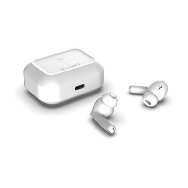 Ecouteurs sans fil Bluetooth - RYGHT - PULSE ANC - Blanc