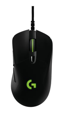 Logitech G 910-004824 ratón Juego mano derecha USB tipo A Óptico 12000 DPI
