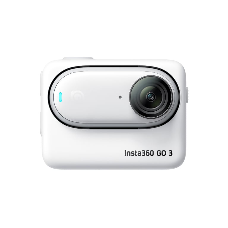 Insta360 GO 3 64 Go, blanc - caméra pour sports d'action 2K Ultra HD Wifi et Kit standard - Neuf