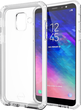 Coque semi-rigide Suprême Itskins transparente pour Samsung Galaxy A6 A600 2018
