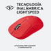 Logitech G Pro X Superlight - Rouge