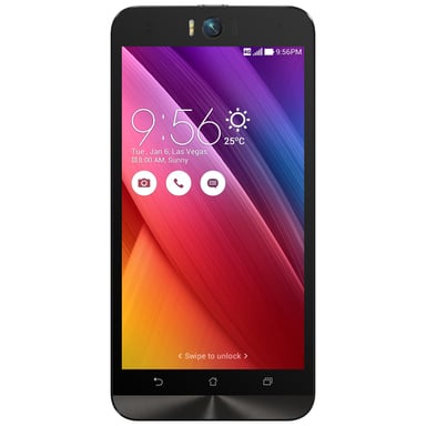 ZenFone Selfie, 16 Go, Noir, débloqué