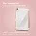 imoshion Coque tablette Origami pour Apple iPad 11 (2025) 11 pouces A16 / iPad 10 (2022) 10.9 pouces - Rose