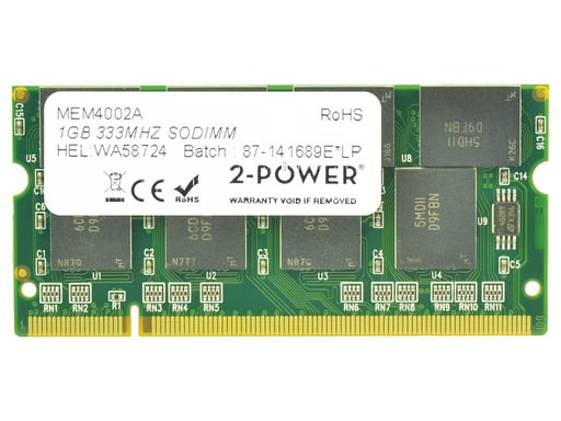 2-Power MEM4002A módulo de memoria 1 GB 1 x 1 GB DDR