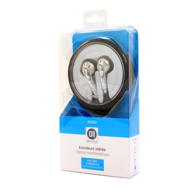 ***Cuffie Jack 3,5 mm Wind-up Box - 1,10 m Spine d'oro D2 Diffusione