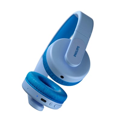 Philips TAK4206BL/00 auricular y casco Auriculares Inalámbrico y alámbrico Diadema Llamadas/Música USB Tipo C Bluetooth Azul