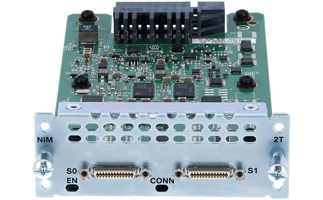 CISCO 2 Port Serial WAN Interface card Neuf