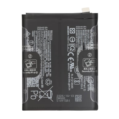 Batteria di Ricambio BLPB09 6000mAh per OnePlus 13 Service Pack