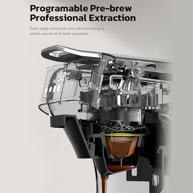 Machine à café 5 en 1 HiBREW H1B Compatible capsules Expresso - vue 2