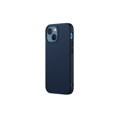RHINOSHIELD Coque Compatible avec [iPhone 14 Pro] SolidSuit - Coque Fine avec Technologie d'absorption des Chocs et Finition Premium Matte - Bleu Marine