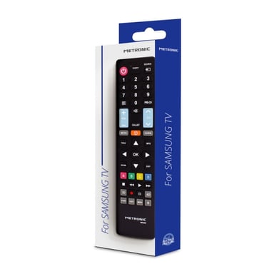 Télécommande Metronic compatible avec les téléviseurs Samsung - Noir