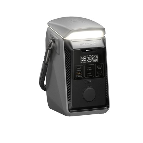 Station électrique portable ECOFLOW Trail Plus 300 DC 288 Wh WiFi 5 ports USB CUSB A Lampe intégrée - vue 4