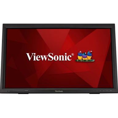 Viewsonic TD2423 écran plat de PC 59,9 cm (23.6'') 1920 x 1080 pixels Full HD LED Écran tactile Multi-utilisateur Noir